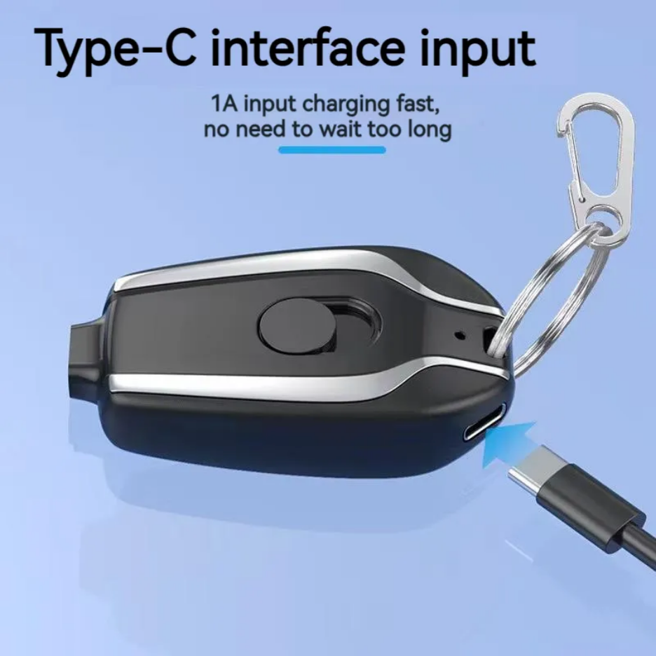 Portable Keychain Power Bank (Apple/Iphone)